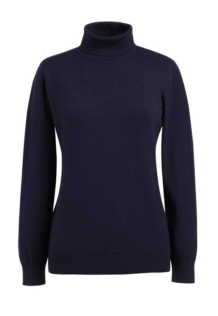 Athens Merino Wool Roll Neck Jumper - The Work Uniform Company