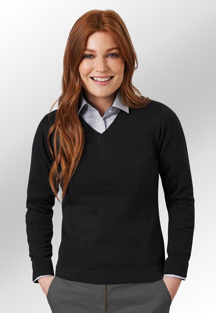 Atlanta V - Neck Jumper - The Work Uniform Company