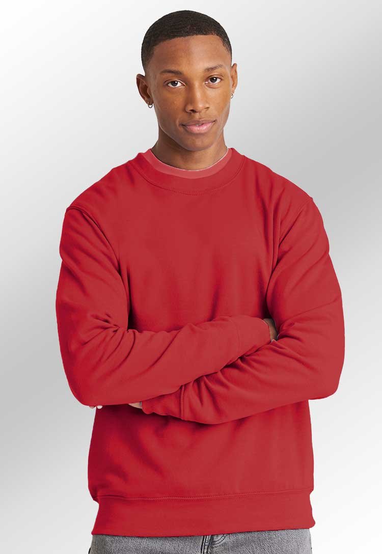 AWDis Sweatshirt (Red, Orange, Yellow) JH030 - The Work Uniform Company