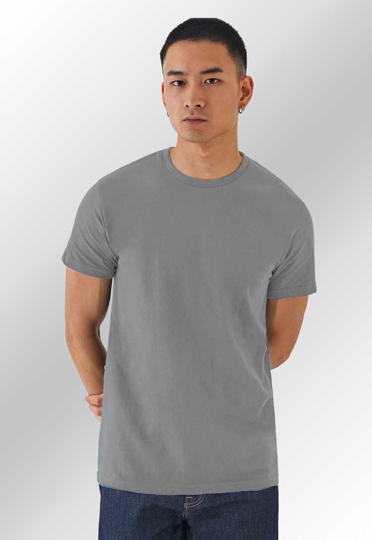 B&C E190 Cotton Tee Mono BA220 - The Work Uniform Company