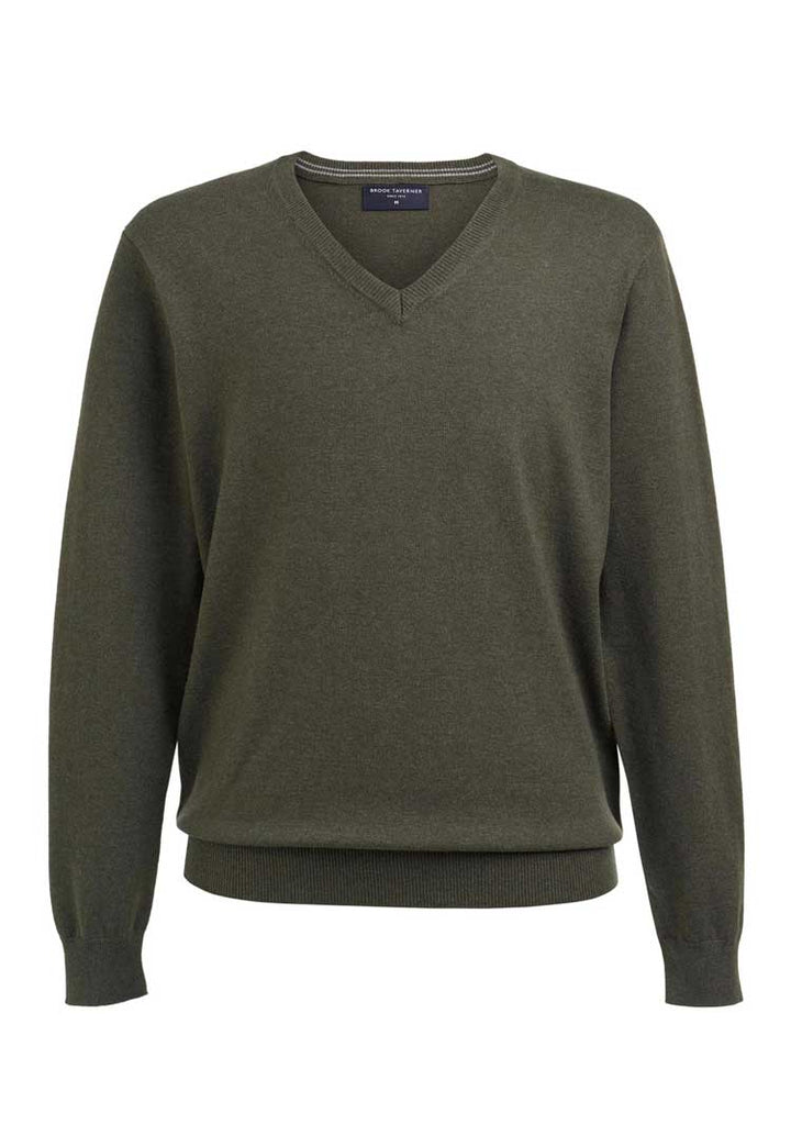 Berlin Merino Wool V - Neck Jumper - The Work Uniform Company