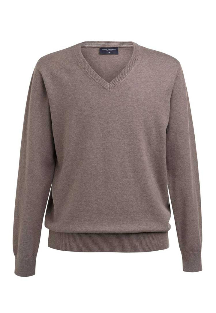 Berlin Merino Wool V - Neck Jumper - The Work Uniform Company