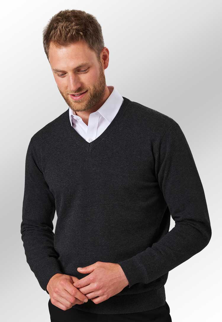 Boston V - Neck Jumper - The Work Uniform Company