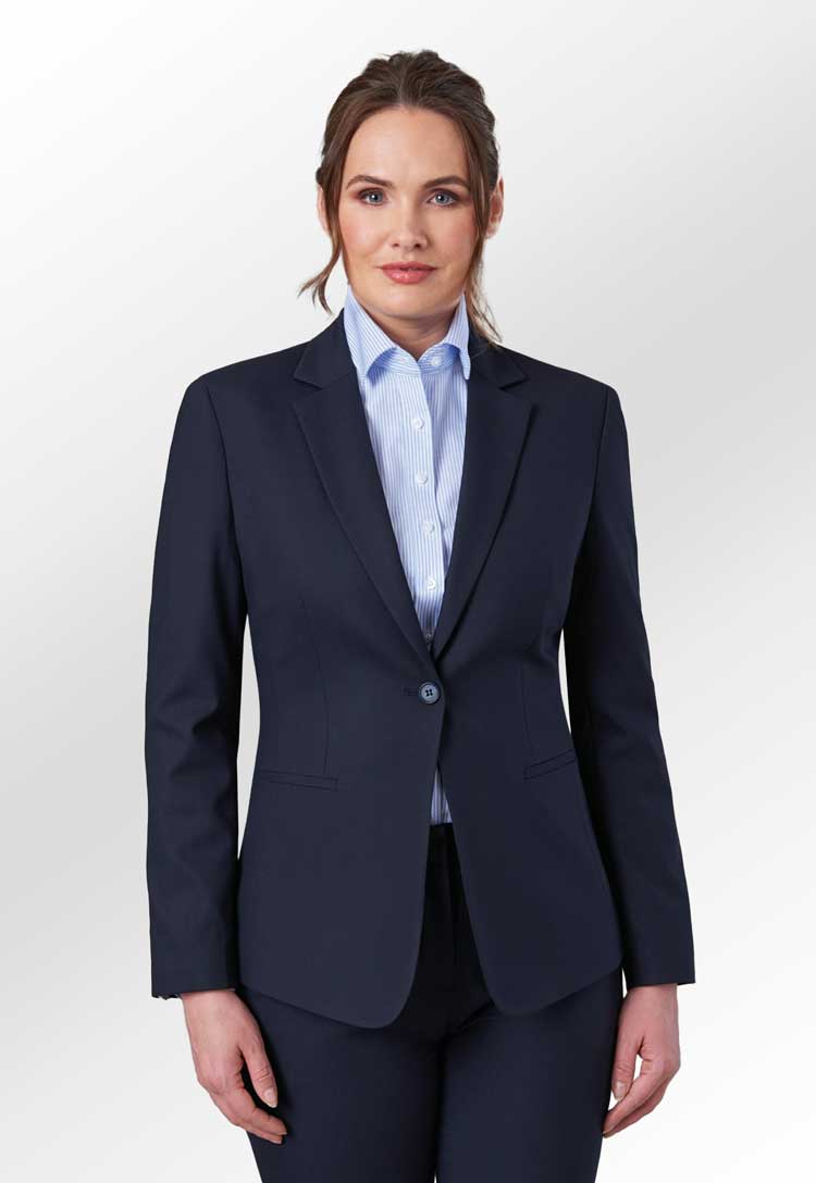 Cannes Tailored Fit Jacket - The Work Uniform Company
