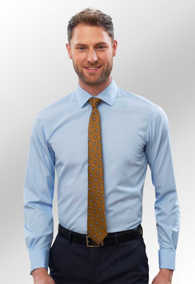 Chelford Slim Fit Cotton Poplin Shirt - The Work Uniform Company