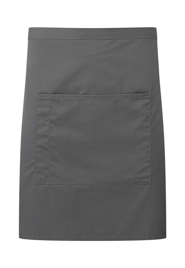 Colours Mid - Length Pocket Apron PR141 - The Work Uniform Company