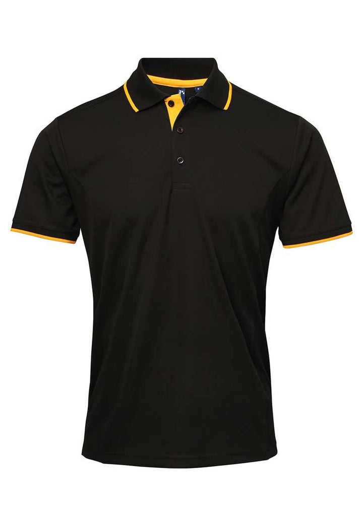 Contrast Coolchecker® Polo PR618 - The Work Uniform Company