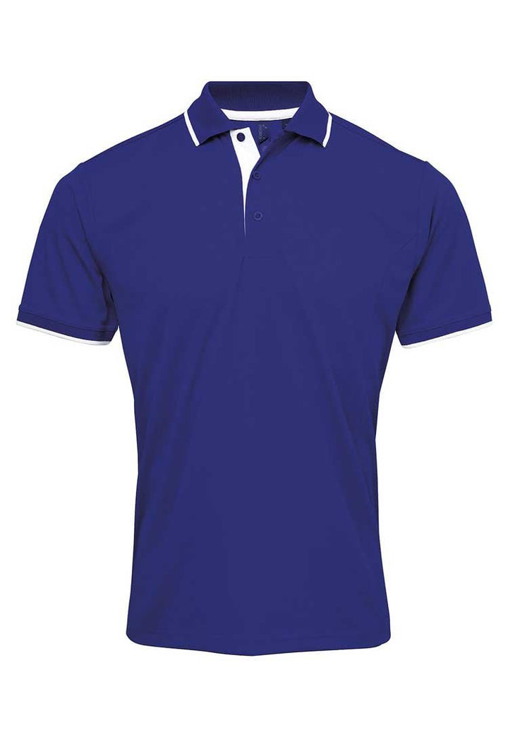 Contrast Coolchecker® Polo PR618 - The Work Uniform Company