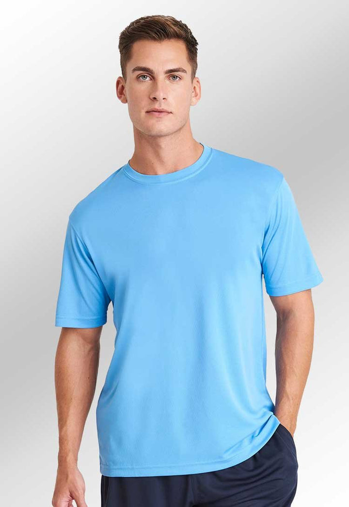 Men's Cool Tee (Blue, Green) JC001 - The Work Uniform Company