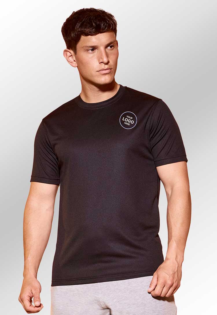 Men's Cool Tee JC001 - Bundle of 8 with Free Logos - The Work Uniform Company