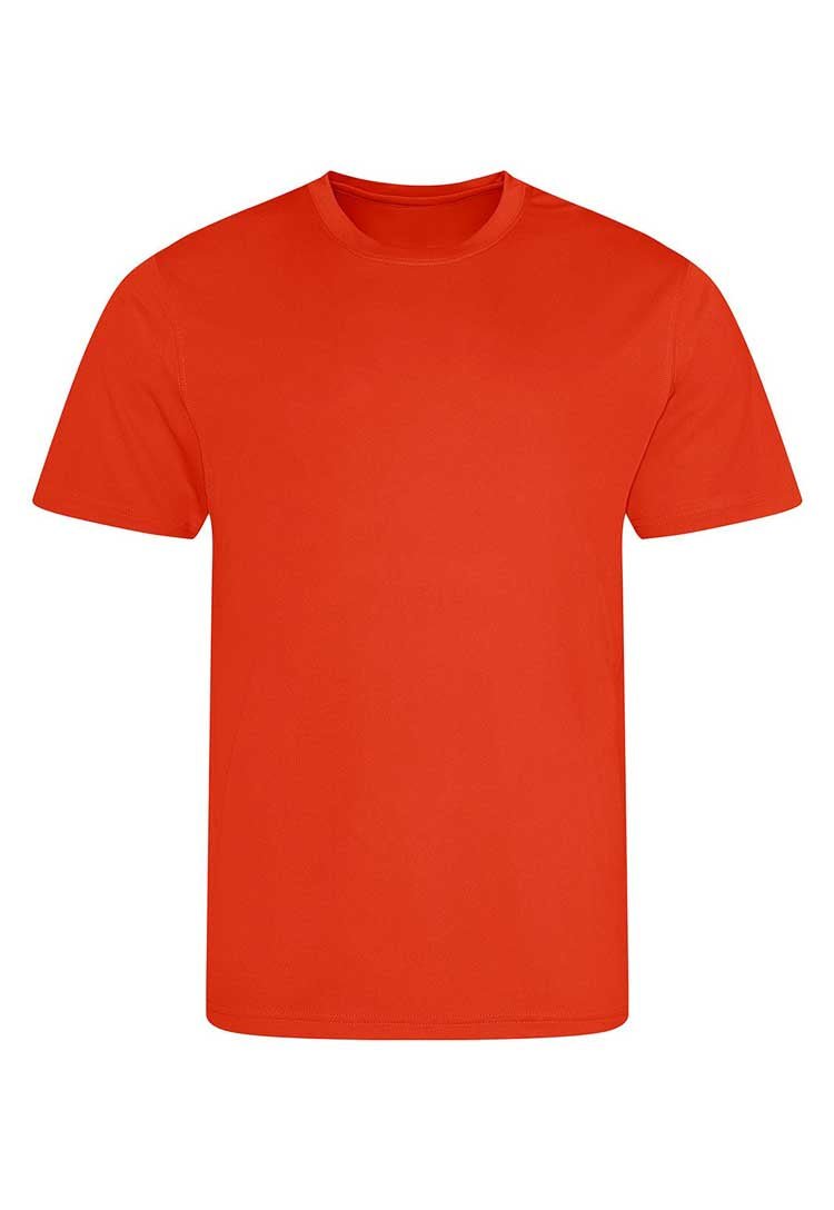 Men's Cool Tee (Red, Orange, Yellow) JC001 - The Work Uniform Company