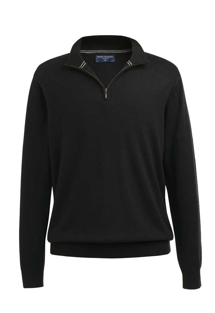 Copenhagen Merino Wool 1/4 Zip Jumper - The Work Uniform Company