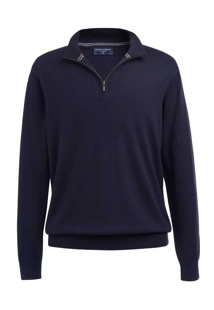 Copenhagen Merino Wool 1/4 Zip Jumper - The Work Uniform Company