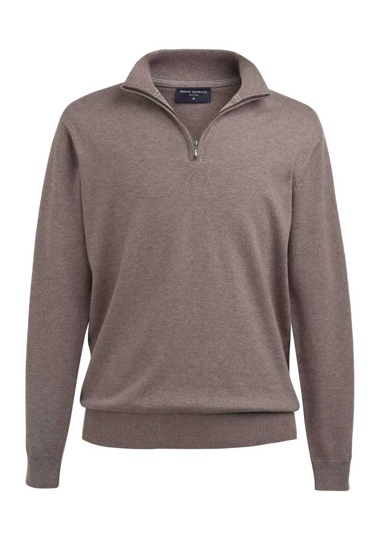 Copenhagen Merino Wool 1/4 Zip Jumper - The Work Uniform Company