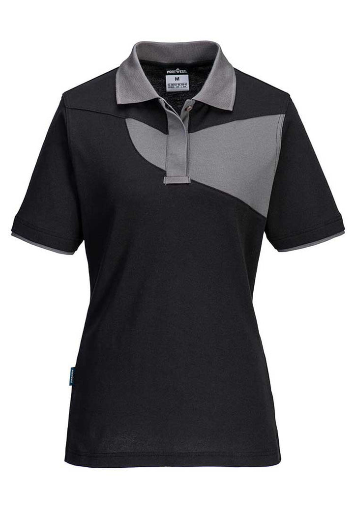 PW2 Cotton Comfort Women's Polo Shirt S/S PW219 - The Work Uniform Company