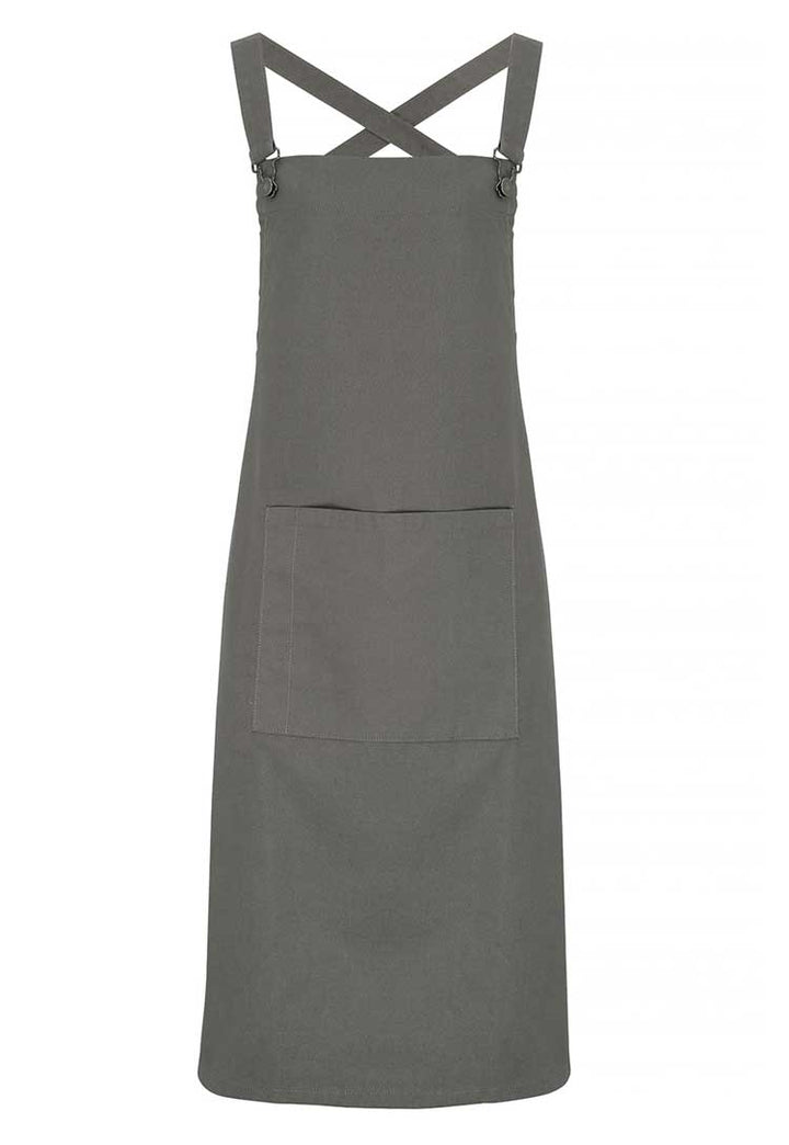 Cross Back 'Barista' Bib Apron PR129 - The Work Uniform Company