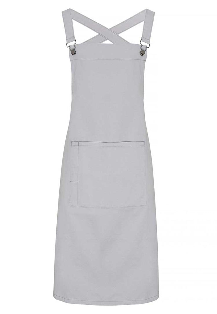 Cross Back 'Barista' Bib Apron PR129 - The Work Uniform Company