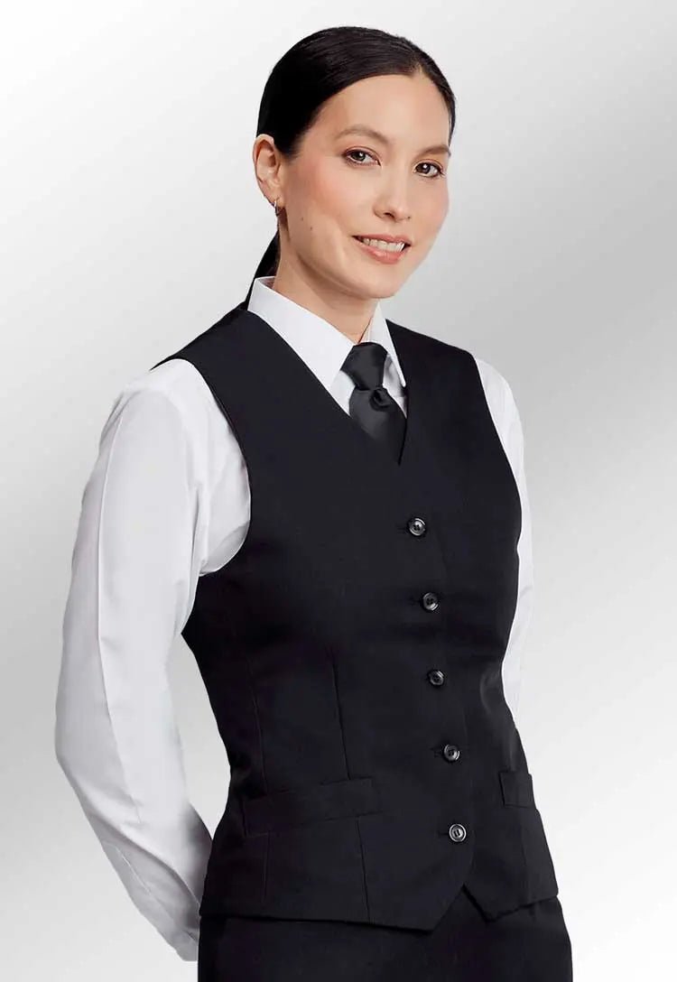 Hospitality Ladies Waistcoat - The Work Uniform Company