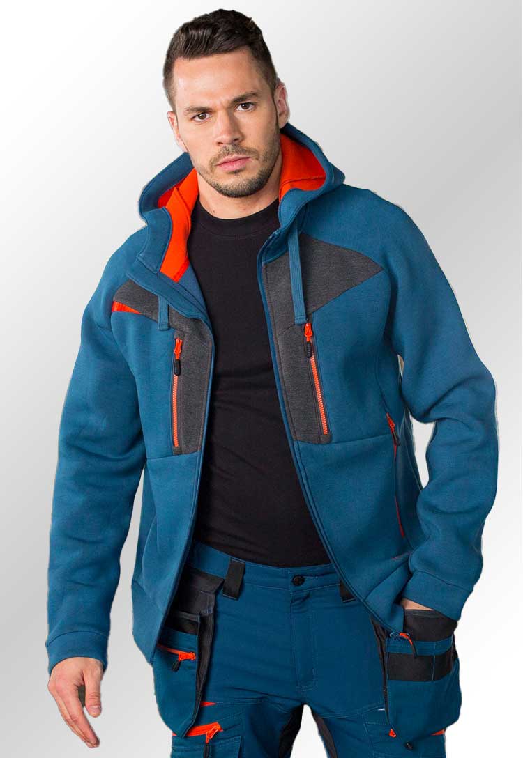 DX4 Zipped Hoodie DX472 - The Work Uniform Company