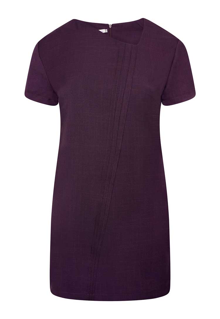 Emma Asymmetrical Tunic - The Work Uniform Company