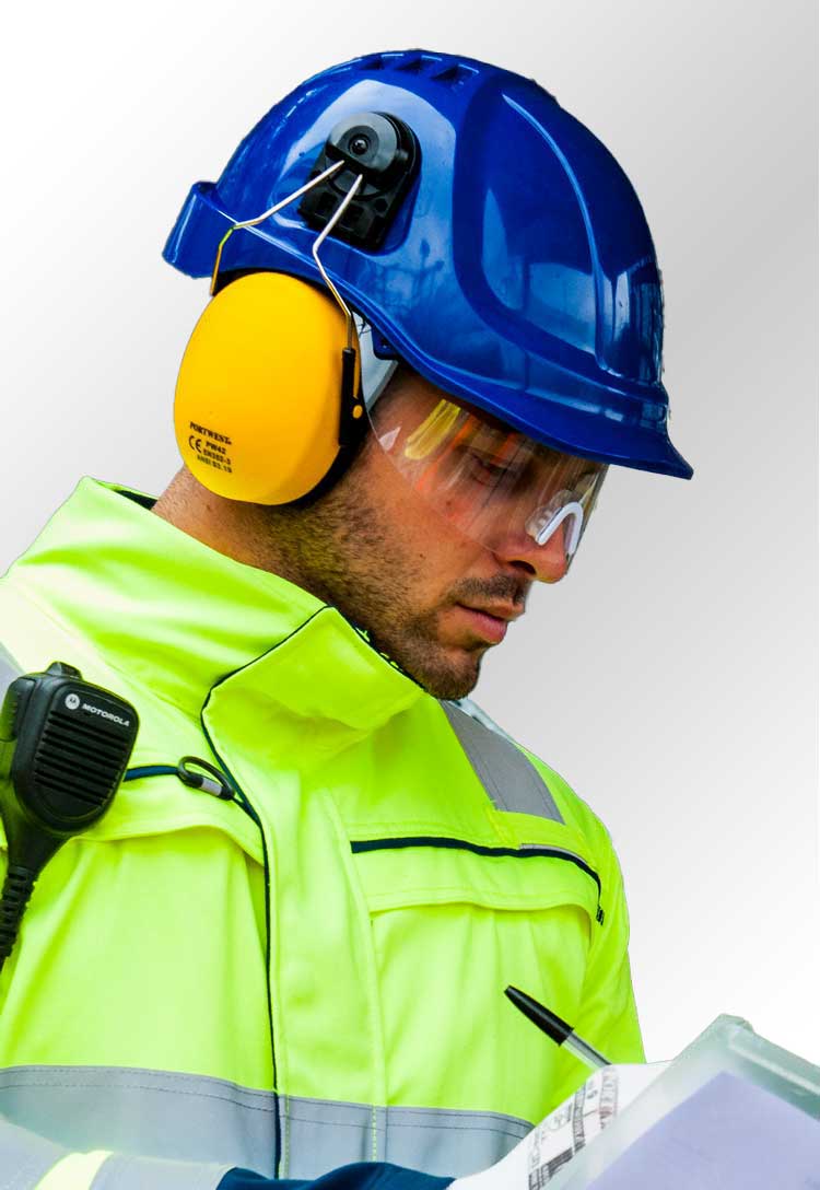 Endurance Visor Helmet PW55 - The Work Uniform Company