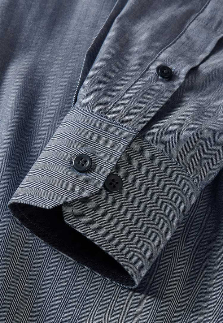 Ennis Houndstooth Tailored Fit Shirt - The Work Uniform Company