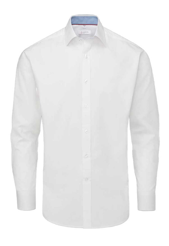 Ennis Houndstooth Tailored Fit Shirt - The Work Uniform Company
