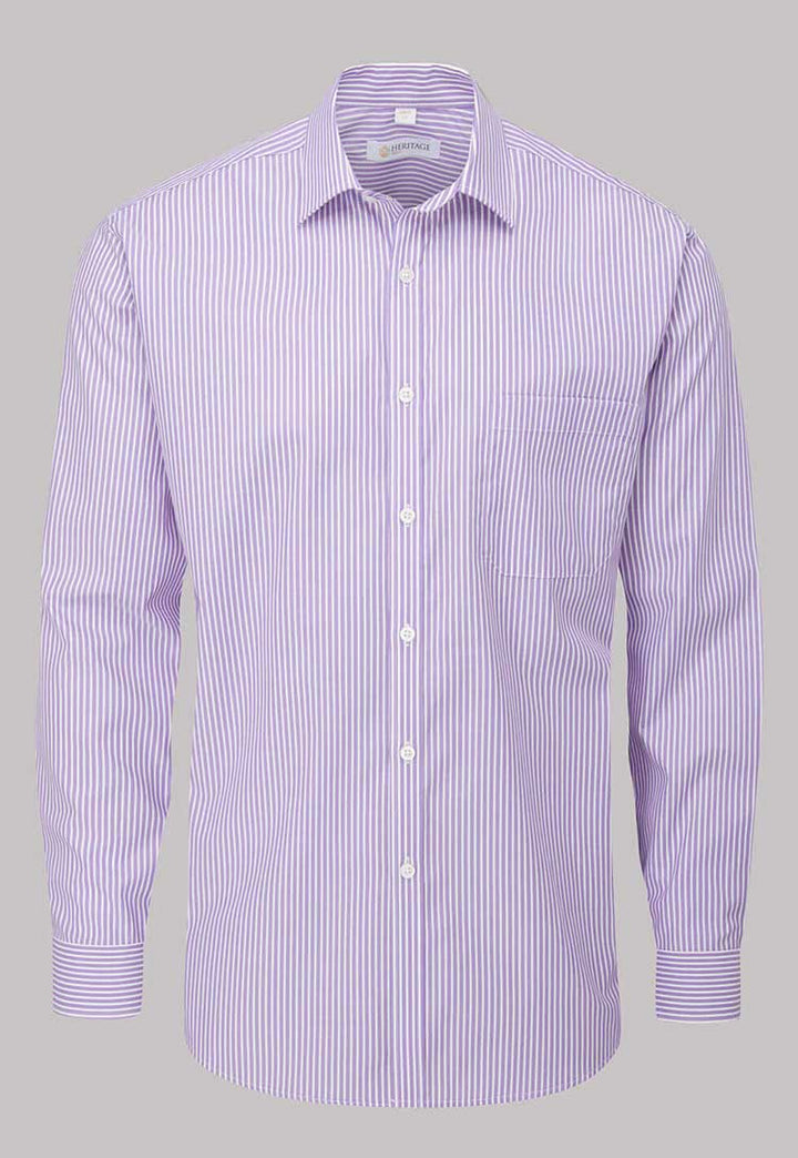 Eskra Stripe Uniform Shirt - The Work Uniform Company