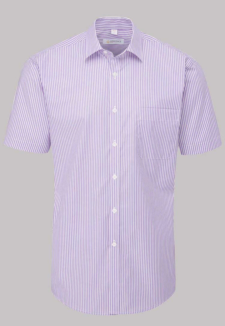 Eskra Stripe Uniform Shirt - The Work Uniform Company