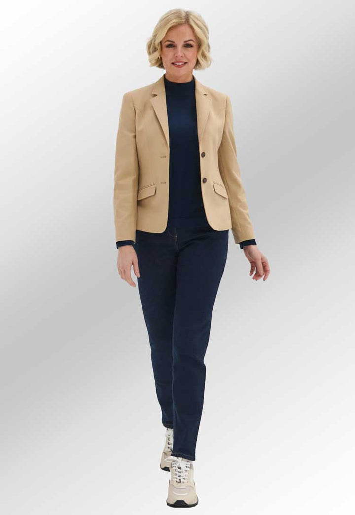 Golden Turtleneck Jumper - The Work Uniform Company