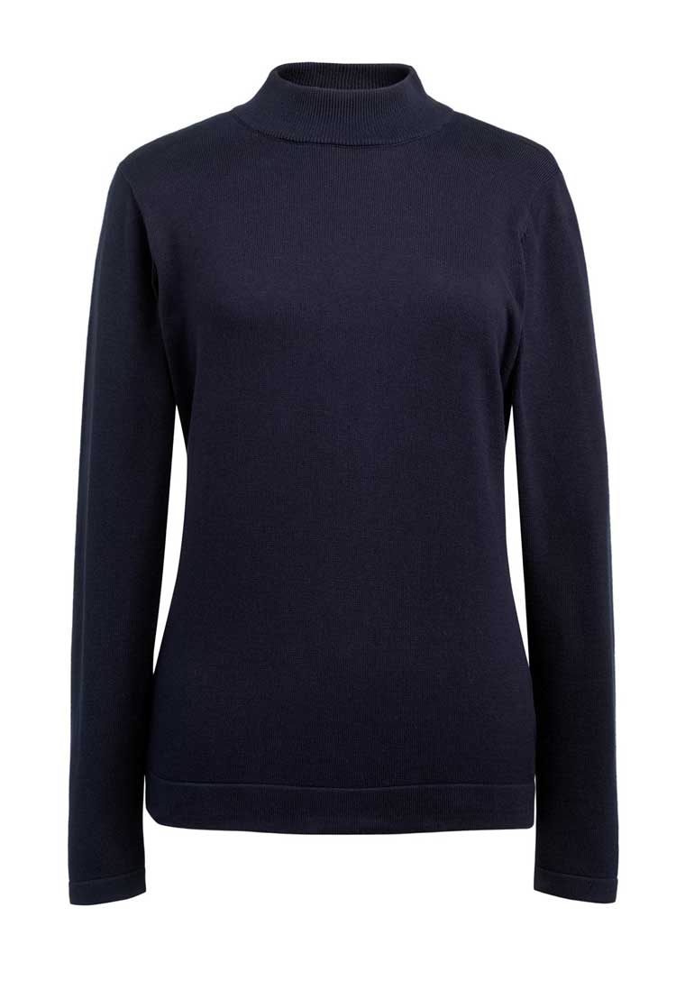 Golden Turtleneck Jumper - The Work Uniform Company