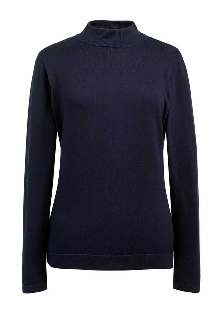 Golden Turtleneck Jumper - The Work Uniform Company