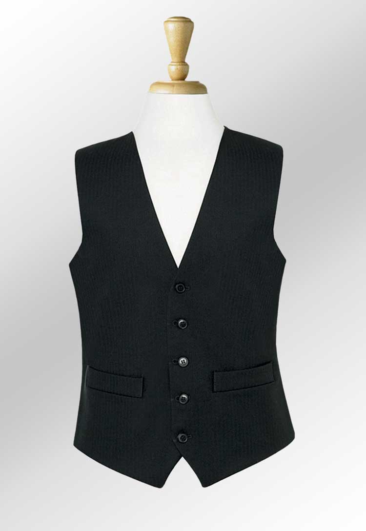 Herringbone Waistcoat - The Work Uniform Company