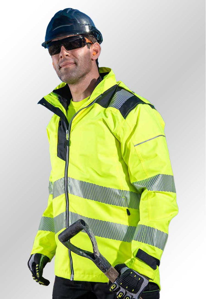 PW3 Hi - Vis Extreme Rain Jacket PW360 - The Work Uniform Company