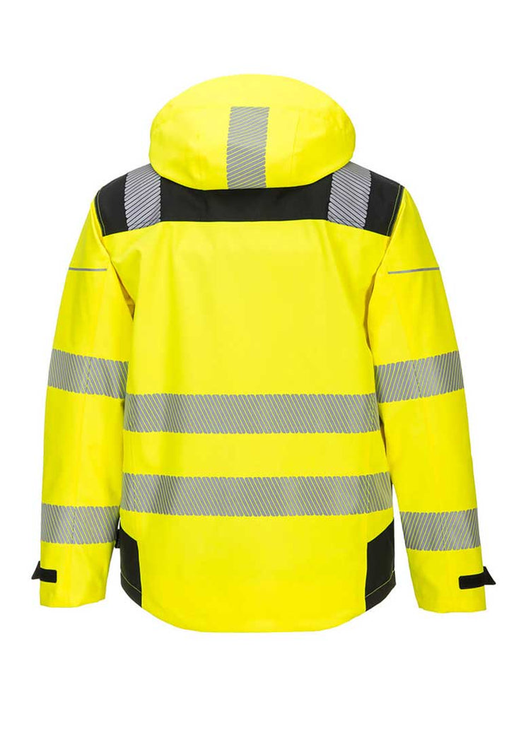 PW3 Hi - Vis Extreme Rain Jacket PW360 - The Work Uniform Company