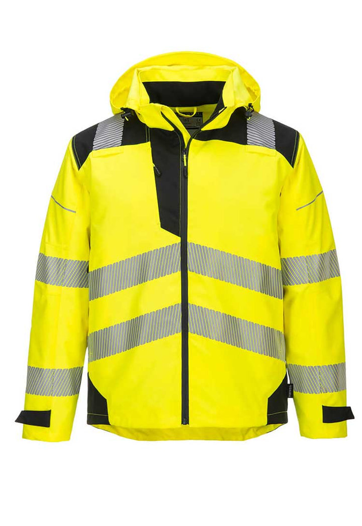 PW3 Hi - Vis Extreme Rain Jacket PW360 - The Work Uniform Company