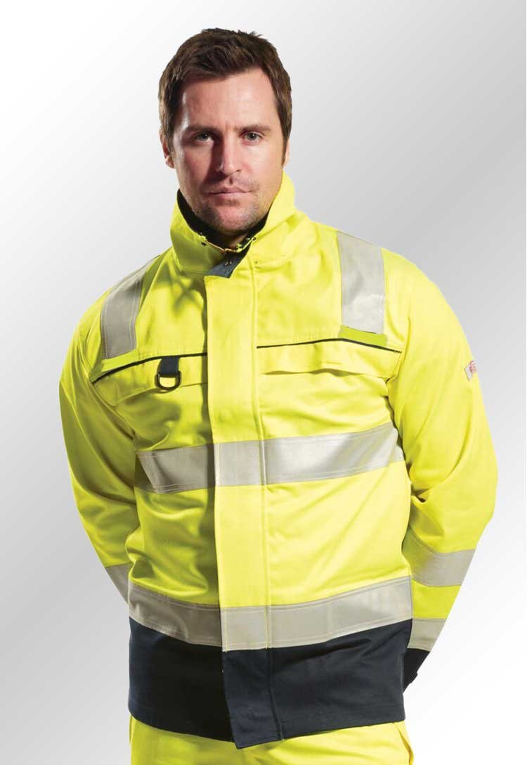 Hi Vis Multi Norm Jacket FR61 - The Work Uniform Company