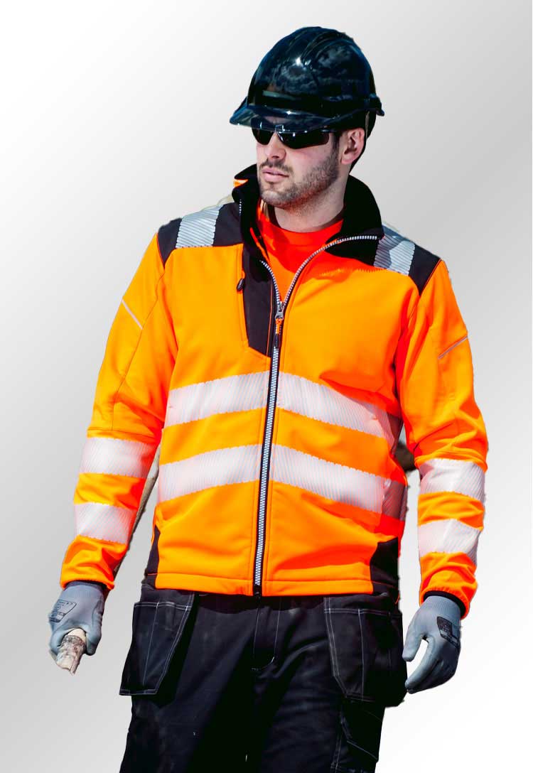PW3 Hi - Vis Softshell T402 - The Work Uniform Company