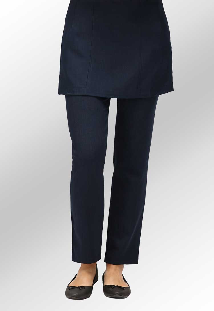 Ila Slim Leg Salon Trousers - The Work Uniform Company