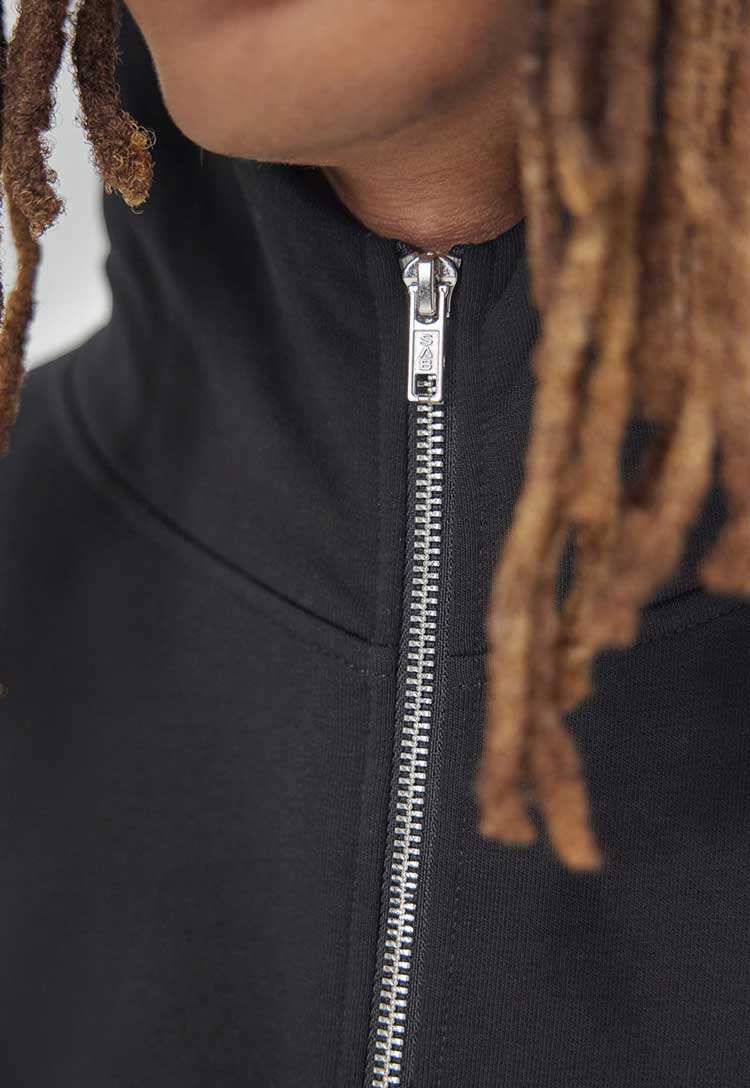 B&C Influence Zip Hood BA035 - The Work Uniform Company