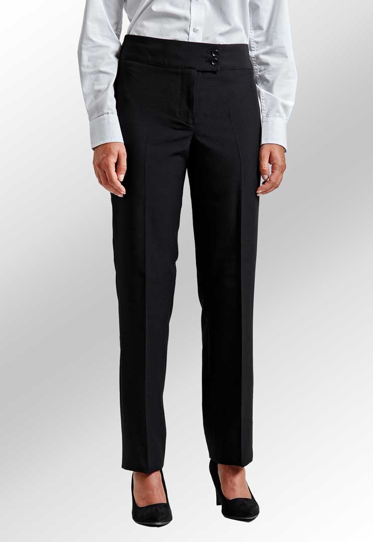 Iris Straight Leg Trousers PR536 - The Work Uniform Company