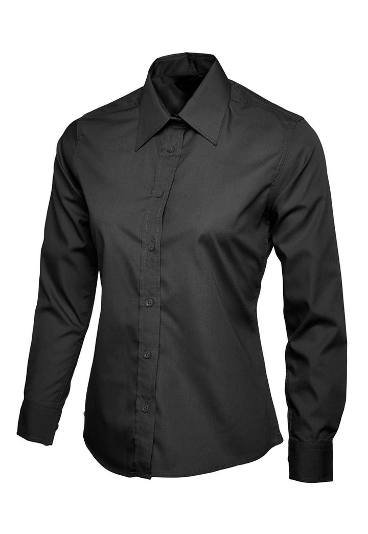 Ladies Poplin Full Sleeve Shirt - The Work Uniform Company