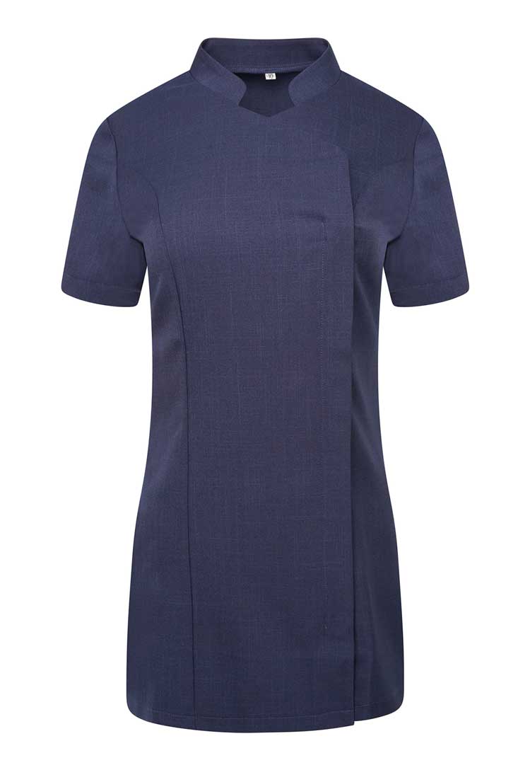 Lea Mandarin Collar Tunic - The Work Uniform Company