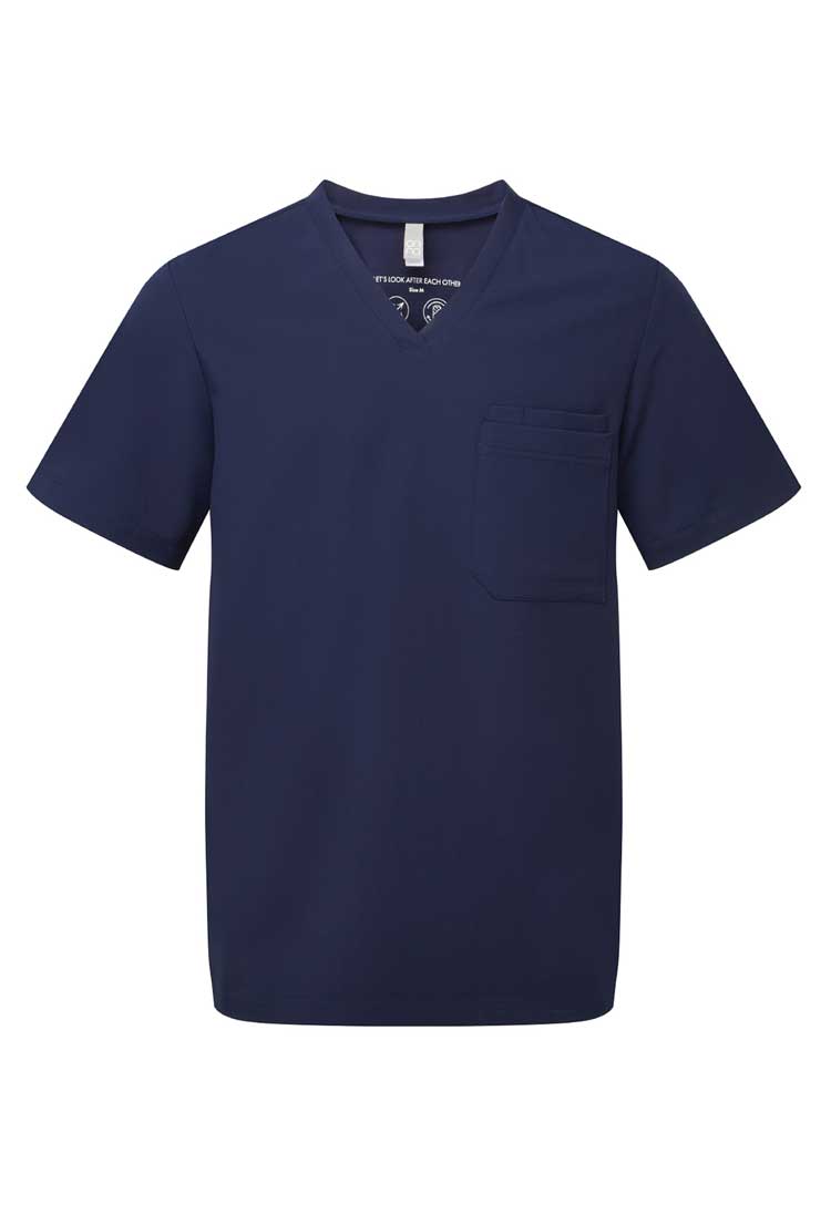 Men's Onna Stretch Scrub Set - Bundle of 8 with Free Logos - The Work Uniform Company