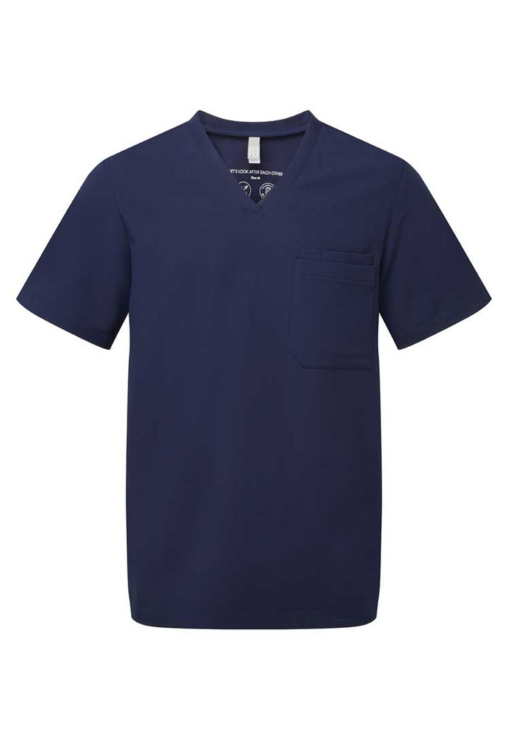 Men's Onna Stretch Scrub Set - Bundle of 8 with Free Logos - The Work Uniform Company