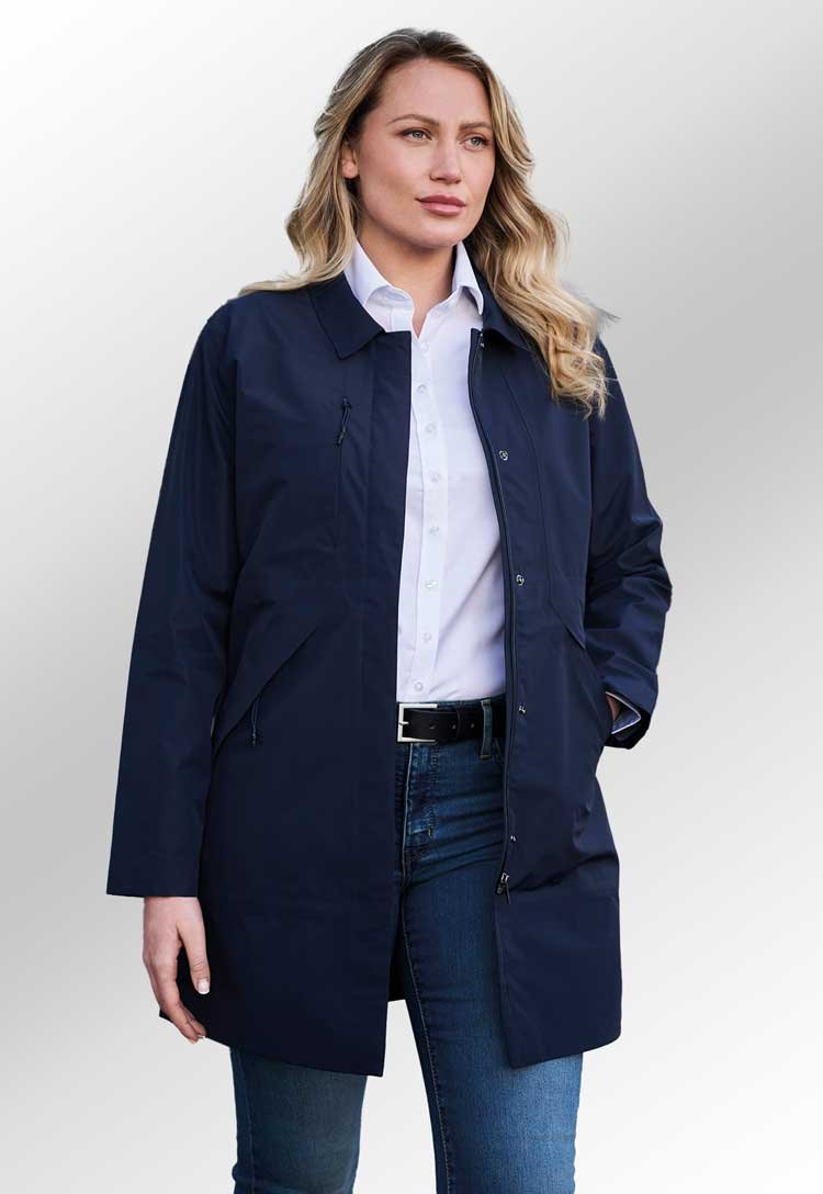 Louise Waterproof Mac - The Work Uniform Company
