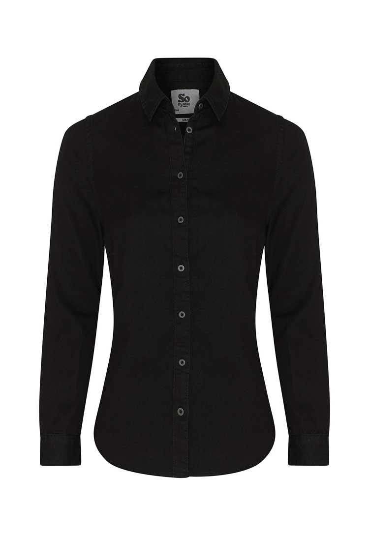 Women's Lucy Denim Shirt - The Work Uniform Company