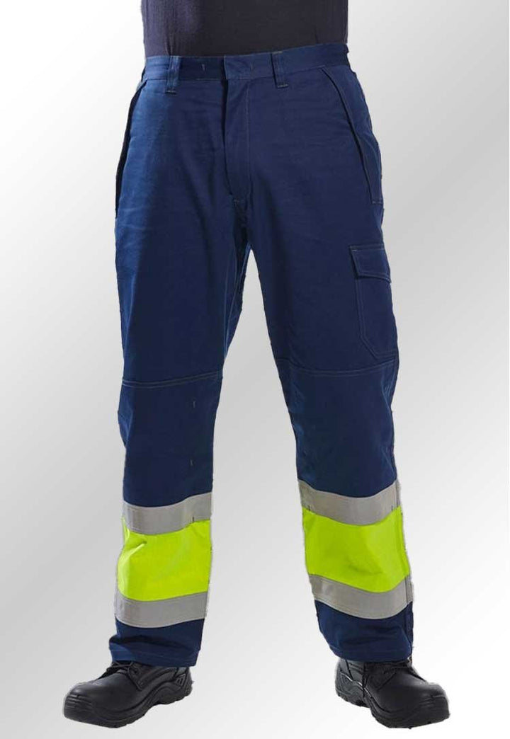 Hi Vis Modaflame Trouser MV26 - The Work Uniform Company