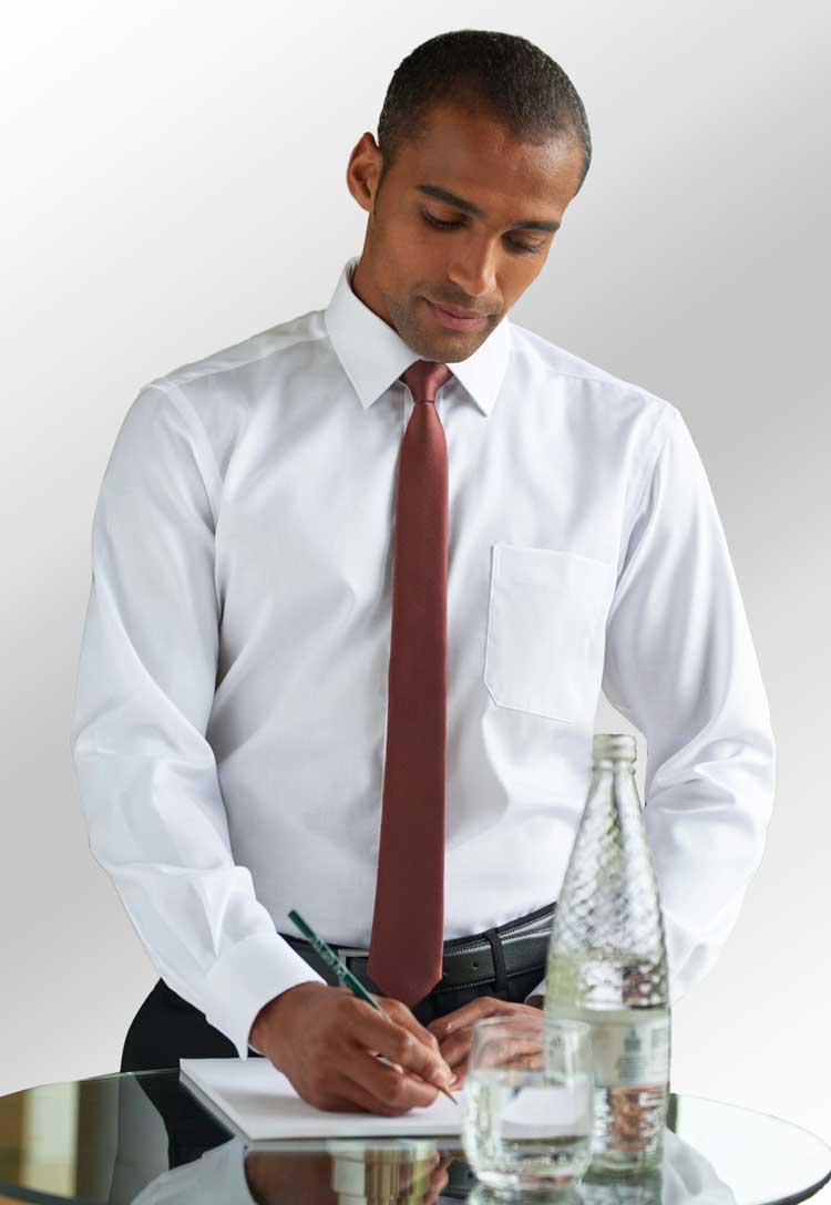 Ortona Classic Fit Non - Iron Shirt - The Work Uniform Company