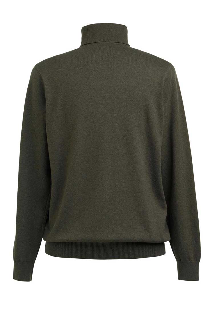 Oslo Merino Wool Rollneck Jumper - The Work Uniform Company